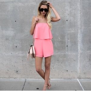 Strapless Romper